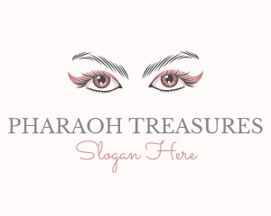 Cosmetic Eye Lashes logo design