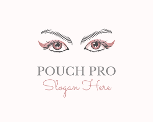 Cosmetic Eye Lashes logo design