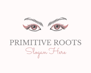 Cosmetic Eye Lashes logo design