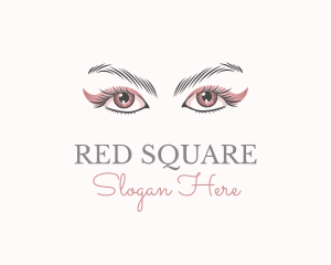 Cosmetic Eye Lashes logo design