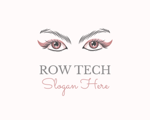 Cosmetic Eye Lashes logo design