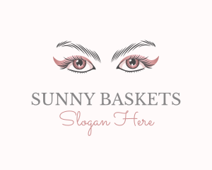 Cosmetic Eye Lashes logo design