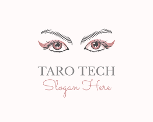 Cosmetic Eye Lashes logo design