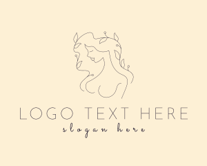 Dating Sites - Sexy Female Beauty logo design