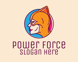 Superhero - Wrestler Female Superhero logo design