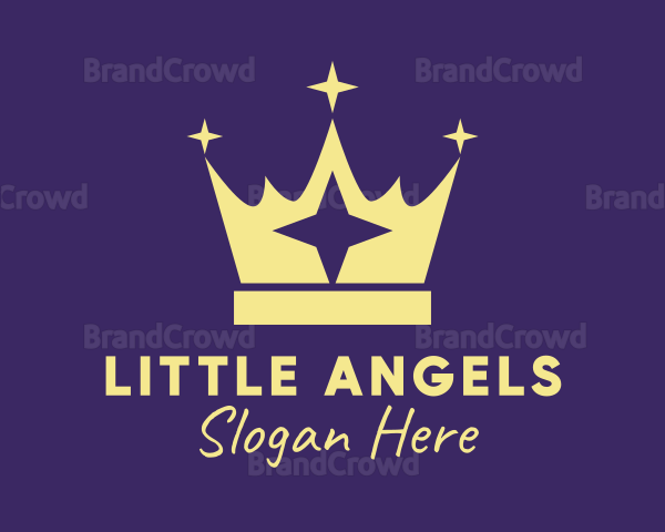 Pageant Crown Sparkle Logo