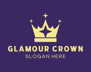 Pageant - Pageant Crown Sparkle logo design