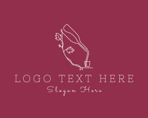 Grape Vine Wine  Logo