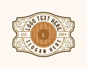 Brewhouse - Brewery Barrel Beverage logo design