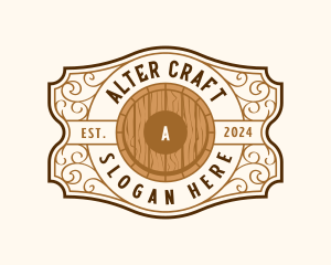 Brewery Barrel Beverage logo design