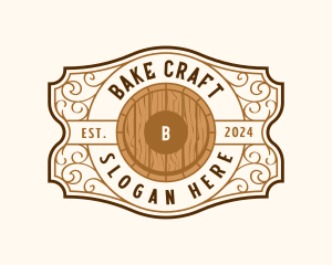 Brewery Barrel Beverage logo design