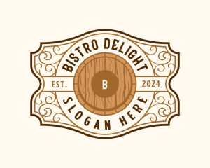 Brewery Barrel Beverage logo design