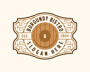 Brewery Barrel Beverage logo design