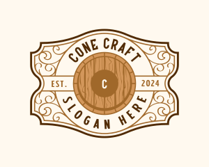 Brewery Barrel Beverage logo design