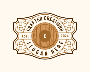 Brewery Barrel Beverage logo design