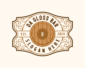 Brewery Barrel Beverage logo design