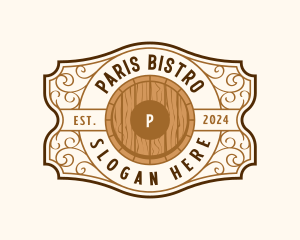 Brewery Barrel Beverage logo design