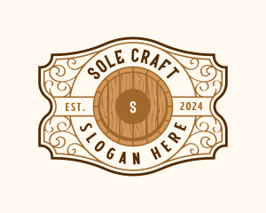 Brewery Barrel Beverage logo design