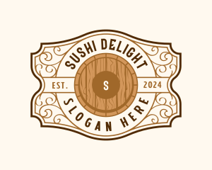 Brewery Barrel Beverage logo design