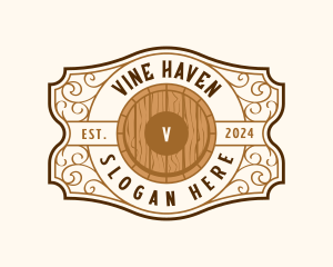 Brewery Barrel Beverage logo design