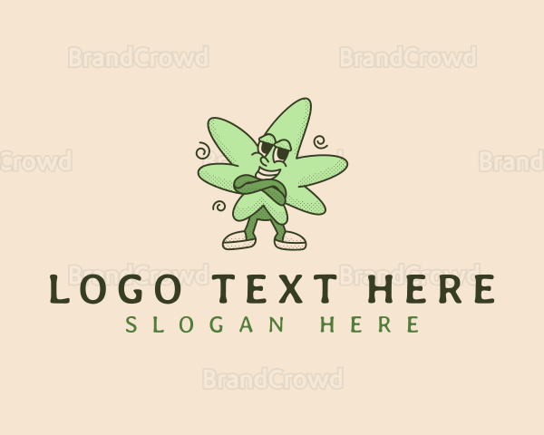 Marijuana Weed Leaf Logo