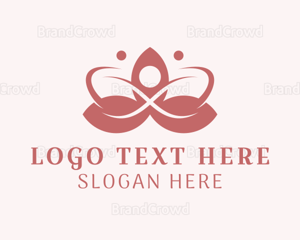 Lotus Yoga Spa Wellness Logo