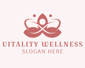 Lotus Yoga Spa Wellness  logo design