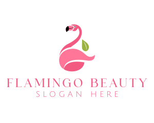 Flamingo - Tropical Flamingo Bird logo design