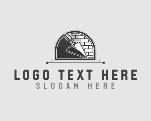 Masonry - Cement Brick Builder logo design