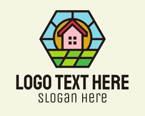 Horizon - House Landscape Horizon logo design