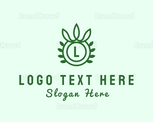 Natural Organic Crown Logo