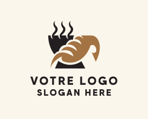 Latte - Coffee Bread Cafe logo design