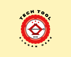 Tool - Mechanic Tool Tire logo design