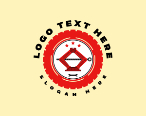 Auto - Mechanic Tool Tire logo design