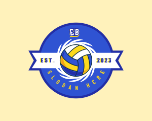 Ball - Volleyball Team Player logo design