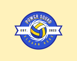Team - Volleyball Team Player logo design