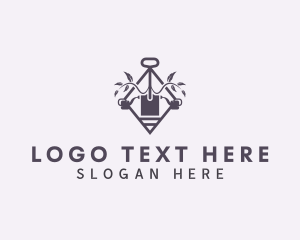 Shovel Garden Landscaping logo design