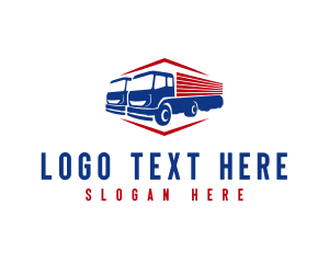 Courier - Freight Trucking Mover logo design