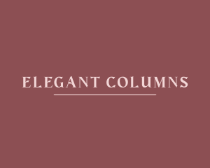 Elegant Serif Boutique logo design