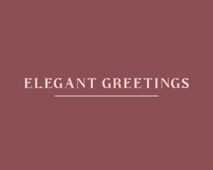 Elegant Serif Boutique logo design