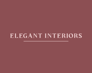 Elegant Serif Boutique logo design