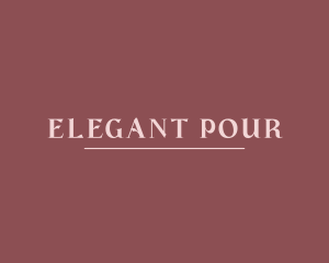 Elegant Serif Boutique logo design