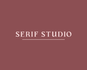 Elegant Serif Boutique logo design