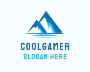 Traveler - Blue Ice Mountain logo design