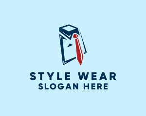 Wear - Folded Shirt Necktie logo design