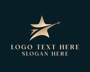 Swoosh - Shooting Star Entertainment logo design
