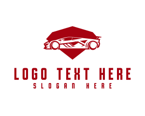 Luxury Car - Detailing Sports Car logo design