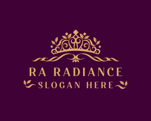 Royal Luxury Queen Crown logo design