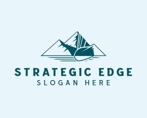 Digger - Mountain Excavation Mining logo design