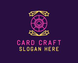 Card - Star Casino Spade logo design